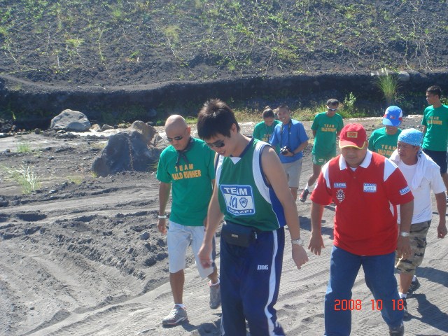 Sandy-Lahar Trail Towards the Slope of Mt Mayon & Edge of Lava Flow
