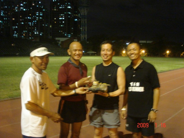 Jay Lee Donating His "Once-Used" TRail & Road Running Shoes