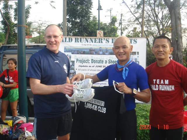 Formal Turn-Over of Shoes From Mark Robinson With Maj Espejo