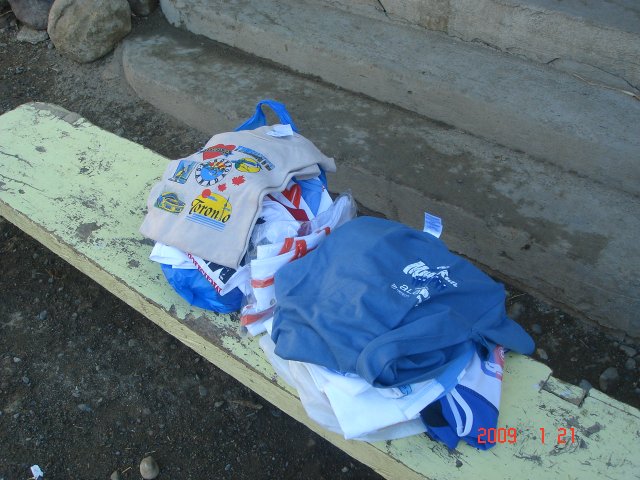 Collection of Finisher's Shirts To Be Donated