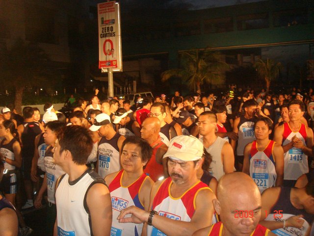 40 Seconds Before The Emcee Said, "GO"!