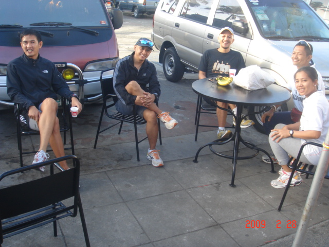 dsc058042 Waiting For The Brewed Coffee At The Town Plaza