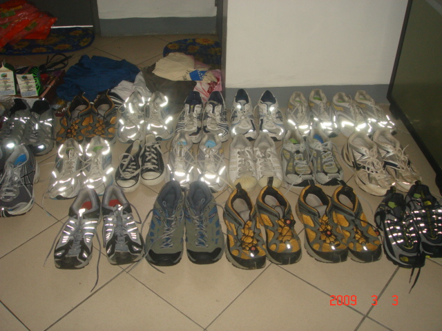 Donated Shoes From Ben Gaetos & Carmela Layson