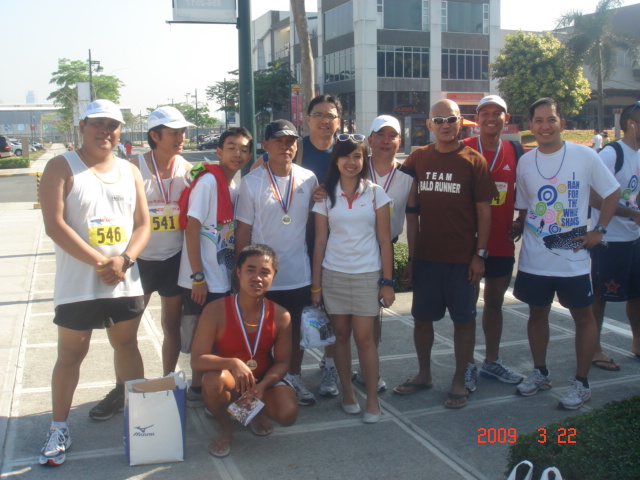 The Members of AGTARAY Running Club of Vigan, Ilocos Sur