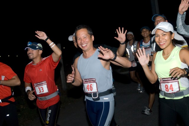 The Power Runners In Action