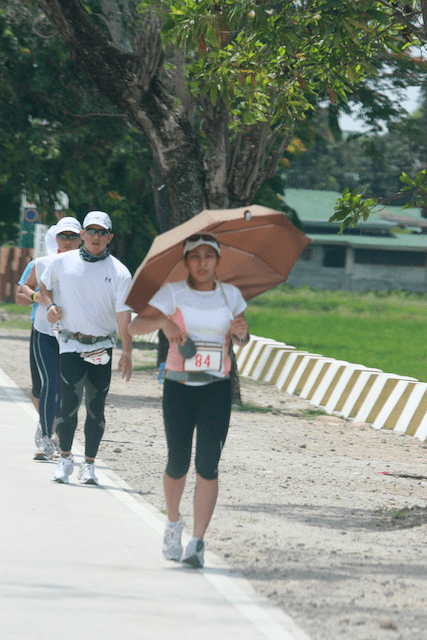 A Unique Picture of Odessa Coral While Running