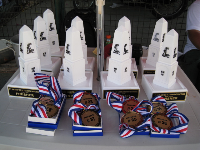 img_0313 Every Finisher Received A Medal with Inscribed Ranking; Trophy; and a "Survivor's" T-Shirt