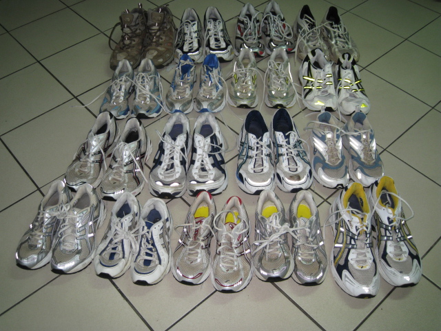 Displayed Running Shoes From Mark Robinson