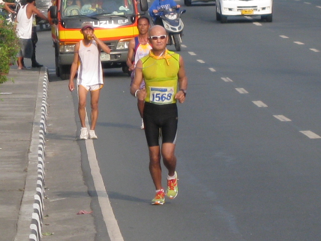 Running Along Lawton Avenue