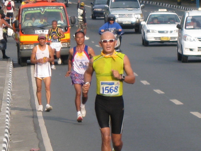 A Closer Look During The Race