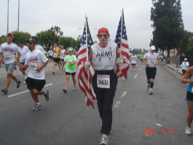 A US Armed Forces Veteran & Marathon Runner