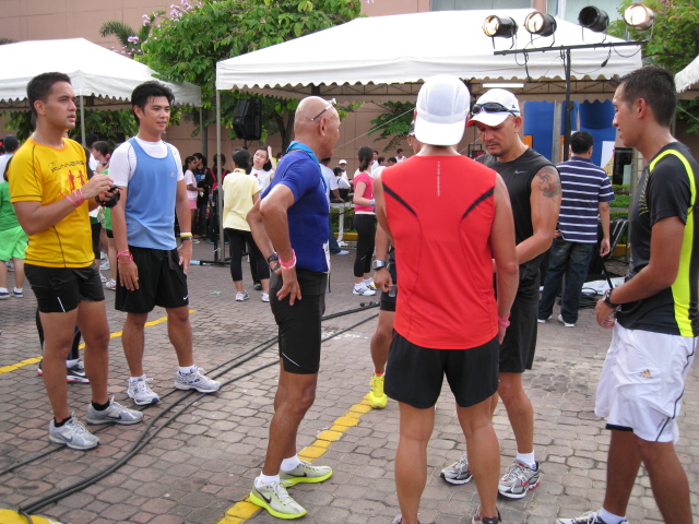 Comparing Finish Times With Team Bald Runner-Professional Group