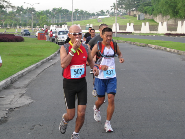 Eating Hard-Boiled Egg While Running