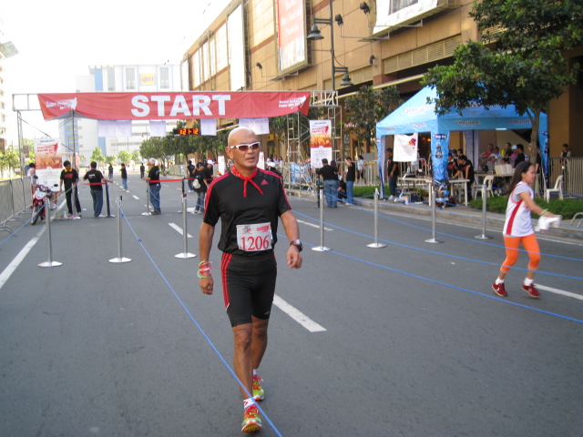 After Passing The Finish Line