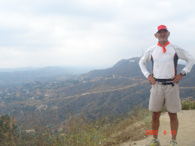 HOLLYWOOD Sign at The Background