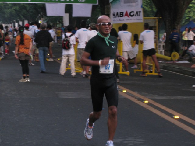 Under Armor Shirt; CW-X Tight Shorts: & ASICS Hyper-Velocity Speed 3