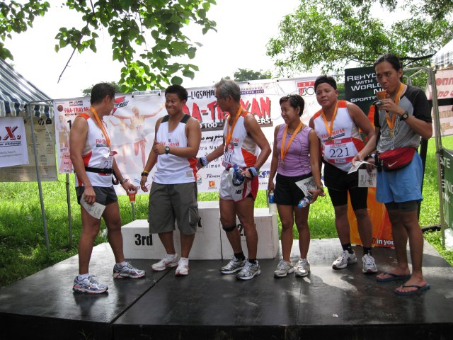 Awarding Ceremony For The BOTAK 100K/50K Finishers