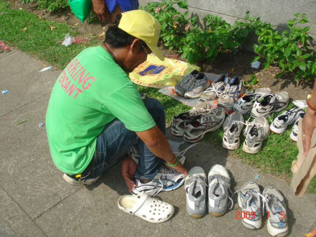 Not Only Runners Were Given With Shoes