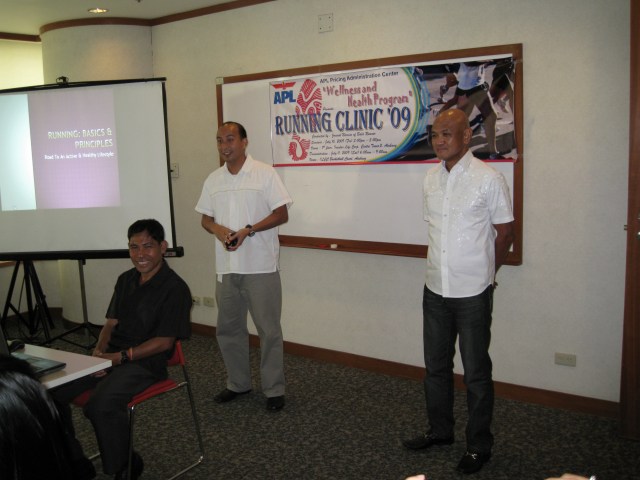 Mr Mark Parco, Director of the Office, Introduced Me to the Audience