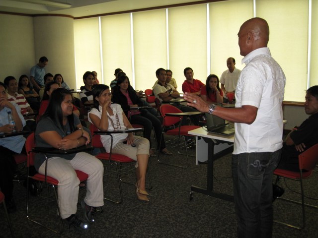 Around 40 staff & employees attended the lecture.