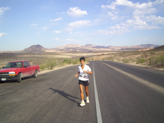 Joy Rojas at Lake Mead, Nevada