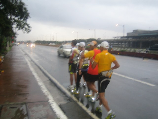 Running Under The Rain