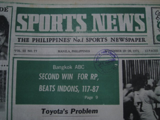 "Sports News" Newspaper