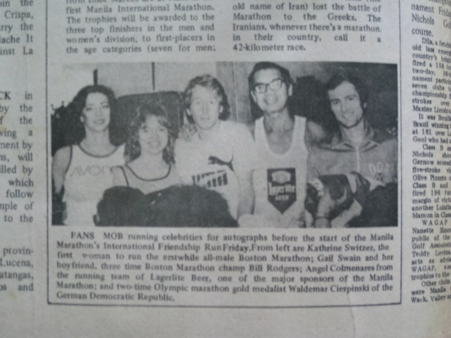 IMG_1973 (Fm Left to Right) Katherine Switzer, Gail Swain, Bill Rodgers, Angel Colmenares, & Waldemar Cierpinski