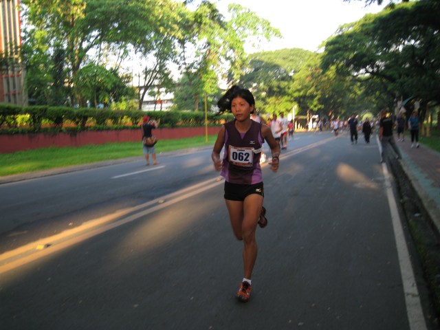 IMG_2129 Marecil Maquilan Winning The 5-Mile Run, Women's Category