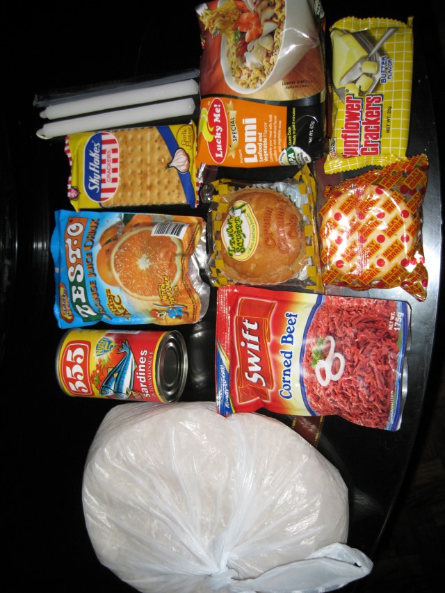 IMG_2481 Another Set of Goods In Another Relief Bag