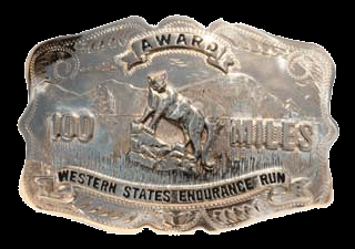 Western States 100-Mile Run Buckle Award
