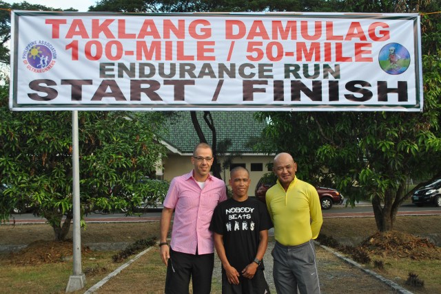 The "Good Samaritan", Marcelo, & BR @ 2nd Taklang Damulag 100-Mile Endurance Run