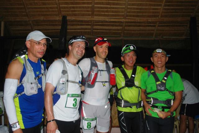 2nd TD 100 International Runners. Seow Kong Ng Is 2nd From Left.