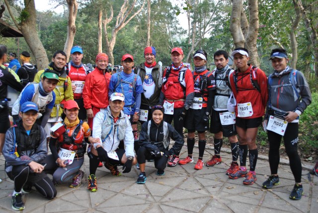 Pinoy Runners @ 2013 HK100 (Minus Marcelo, Gerald, & 4 other Pinoy Runners)