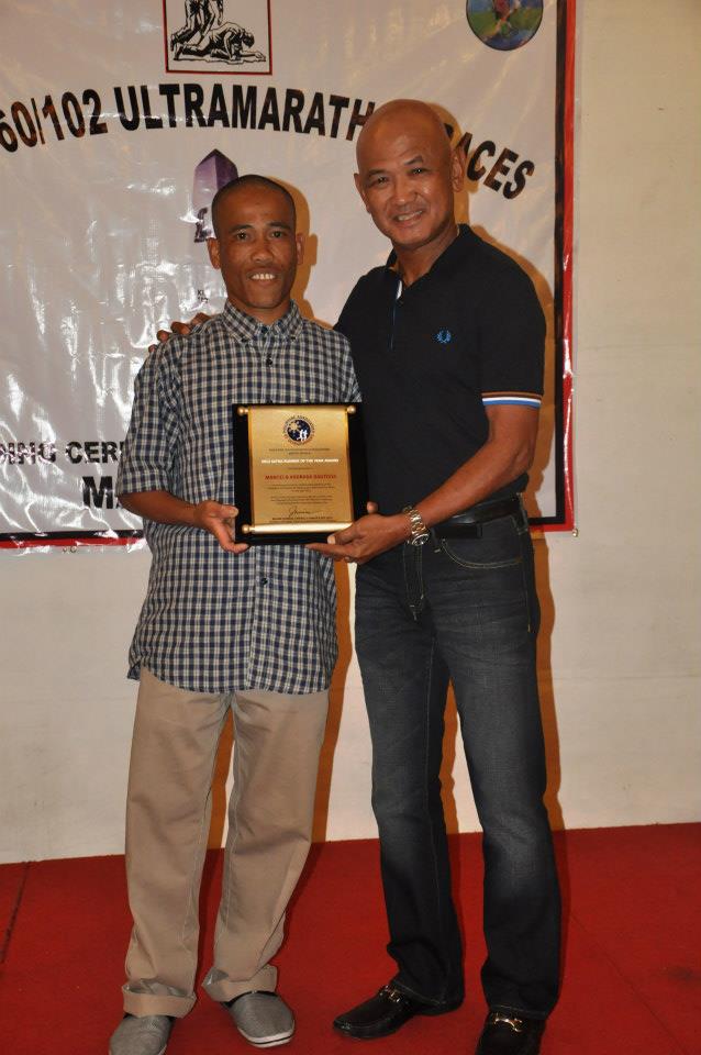 Marcelo Bautista, 2012 PAU Runner Of The Year Awardee (Photo by Elaine Botabara