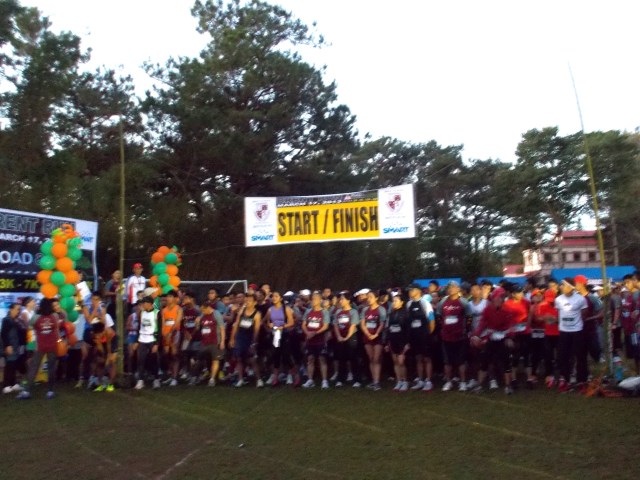 Starting Line Of The 7K Run