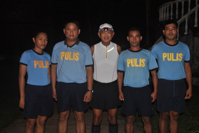 A Pose Before The Run With My PNP Escorts