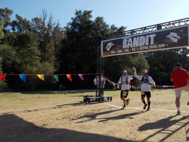 At Last, Crossing The Finish Line!