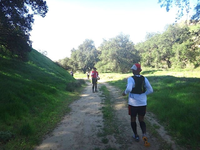 Picture Taken By Gilbert Gray While Meeting Ben Before Km 25