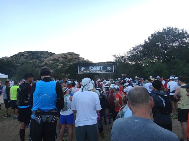 Gilbert & I Were At The Back Of The Pack