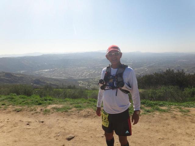 A Pose With Simi Valley On The Background