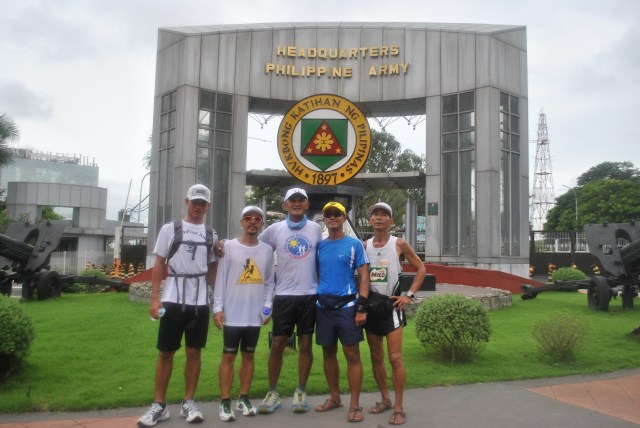 A Pose In Front Of Fort Bonifacio/Headquarters Philippine Army