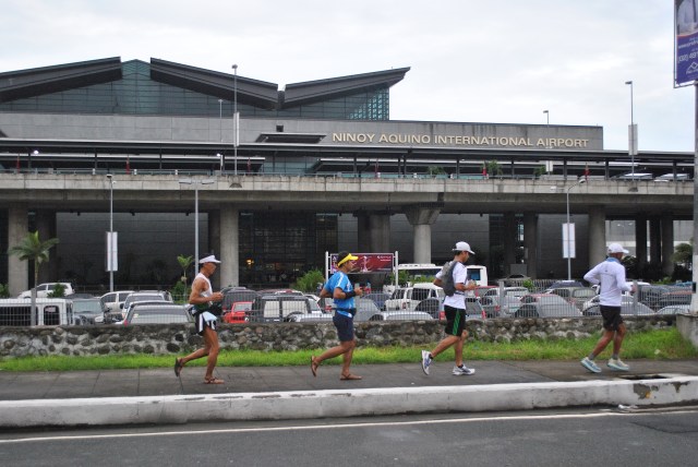 In Front of the NAIA #3 Airport