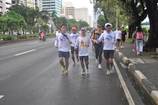 Ultra Runner In Action