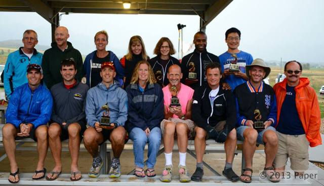 Group Picture of the 2013 Grand Slammers of Ultrarunning
