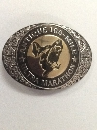ANTIQUE 100-Mile Finisher's Buckle