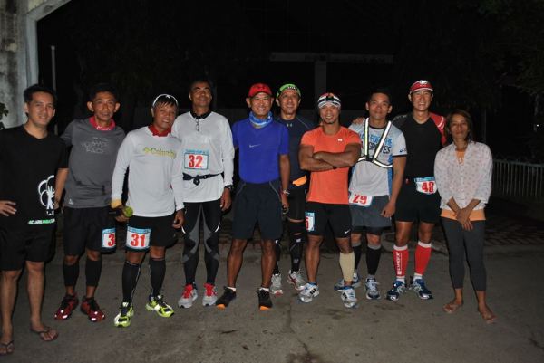 Runners Before The Start Of The 2nd Stage In Botolan, Zambales
