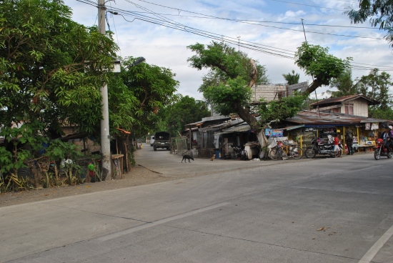 TURN LEFT On This Road Towards Barangays San Mariano, Purok #9, Barangay Militar