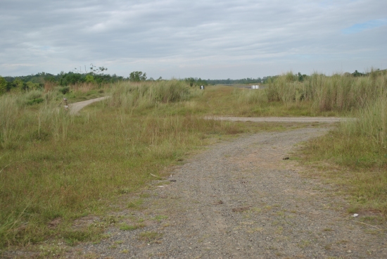 END OF THE AIRSTRIP. Runners Shall TURN LEFT Towards Bataan Road