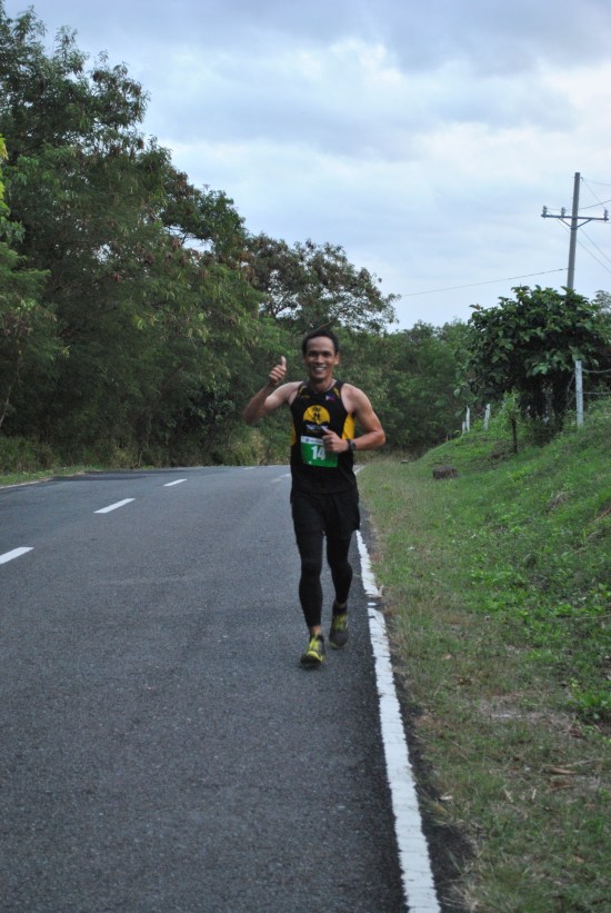 Leading Runner JC Igos @ Kilometer #15